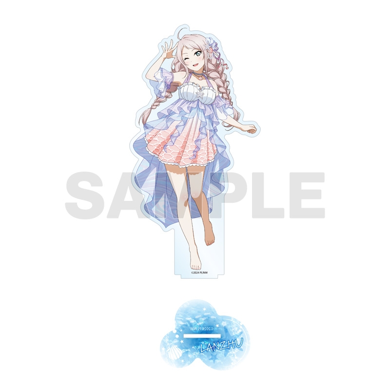 ラブライブ！虹ヶ咲学園スクールアイドル同好会 同好会 アクリルスタンド(水面風) 鐘 嵐珠 Jellyfish Dress ver.【ゲーマーズ専売】