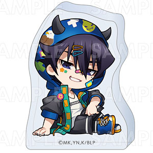 TVアニメ『ブルーロック』でびデコパーカー ちびキャラver. アクリルブロック 烏旅人