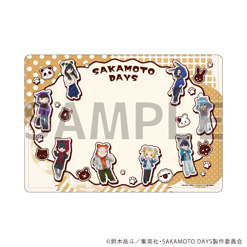 SAKAMOTO DAYS_キャラクリアケース13/動物パーカーver.(グラフアートイラスト)