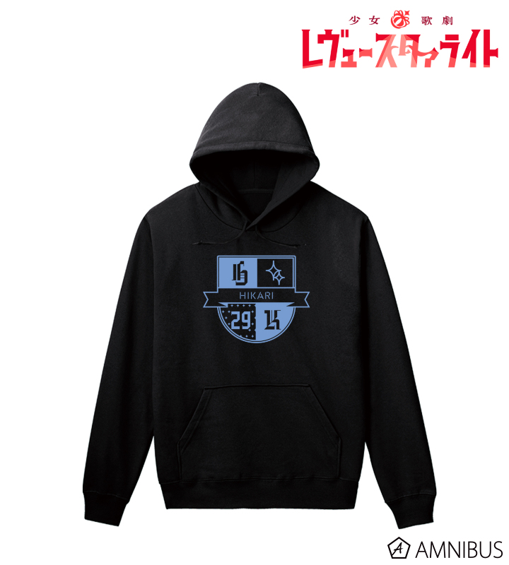 神楽 ひかり エンブレムモチーフパーカー/レディース