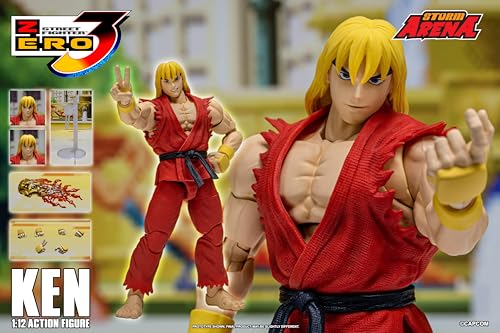 ストリートファイターZERO3 1/12スケール アクションフィギュア ケン