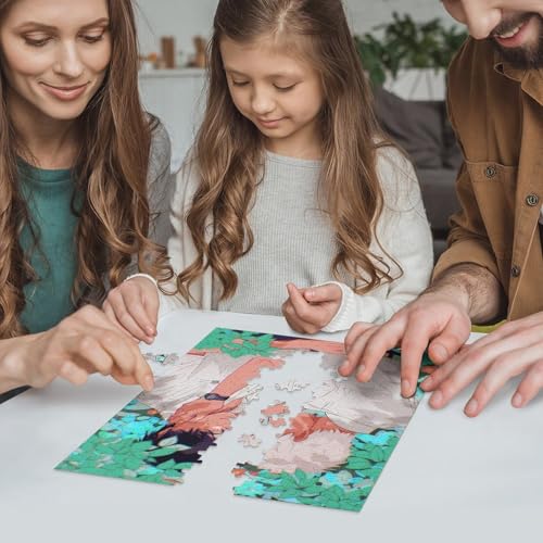 光が死んだ夏 ジグソーパズル 木製 500ピース 38×52cm アニメイラスト 中級者向け プリント 脳活性化 ストレス解消 飾って映える ギフト 1220OC01-53