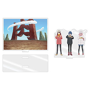 ゆるキャン△ SEASON3 ともキャン△2025 なでしこ＆リン＆綾乃アクリルミニジオラマ