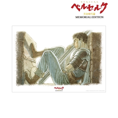 【グッズ-ポスター】アニメ『ベルセルク 黄金時代篇 MEMORIAL EDITION』 ガッツ A3マット加工ポスター【再販】