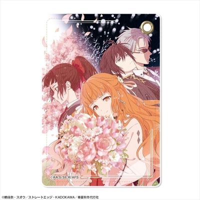 【グッズ-パスケース】テレビアニメ『春夏秋冬代行者 春の舞』 レザーパスケース デザイン09(集合)【再販】