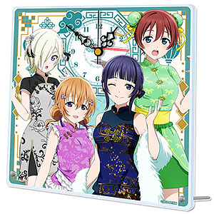 ラブライブ！虹ヶ咲学園スクールアイドル同好会 アクリル置時計 3年生