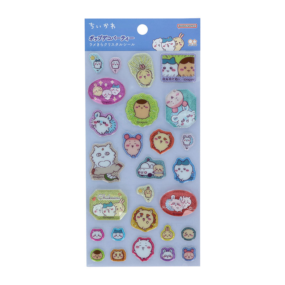 ちいかわ ラメきらクリスタルシール(みんな)