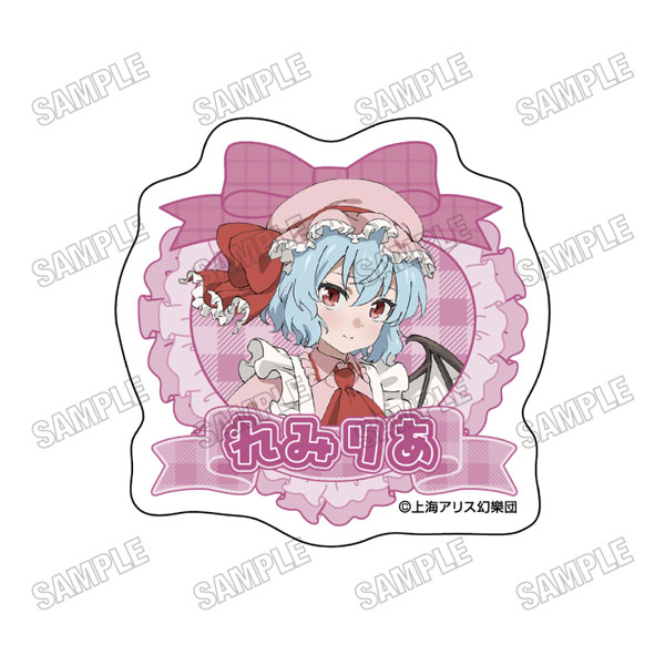 「東方Project」 描き下ろしアクリルバッジ メイドver. (3)レミリア・スカーレット[メディコス・エンタテインメント]《０９月予約》