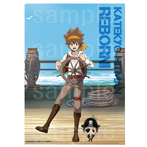 「家庭教師ヒットマンREBORN！」描き下ろし パイレーツ衣装 クリアファイル 01.リボーン＆沢田綱吉