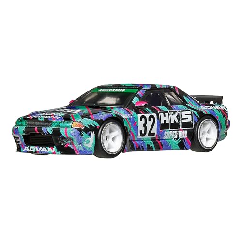 ホットウィール(Hot Wheels) ブールバード 日産 スカイライン GT-R（R32）パンデム 乗り物おもちゃ ミニカー 3歳から マルチ JHW41