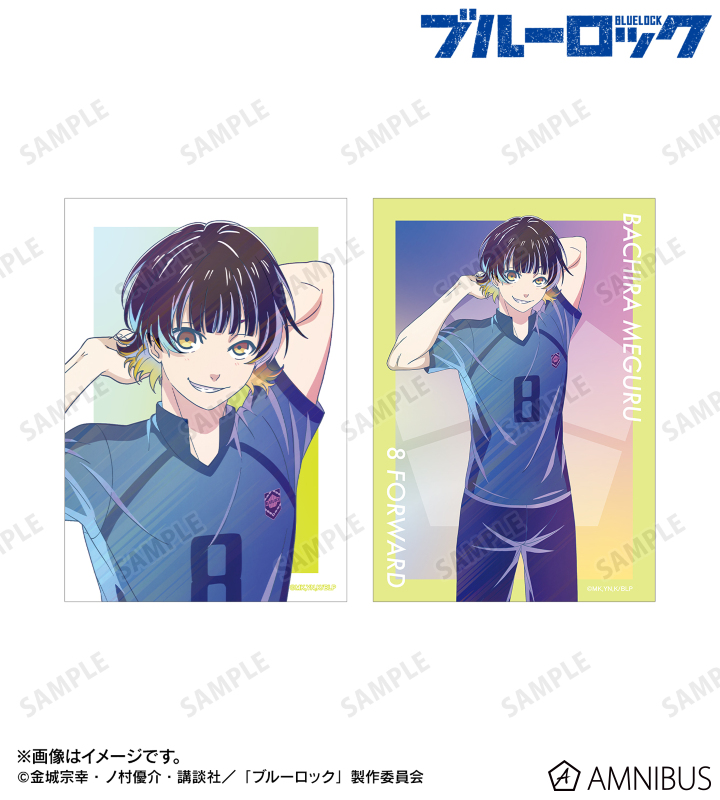 描き下ろし 蜂楽 廻 試合前の準備中ver. Ani-Art clear label ブロマイド2枚セット