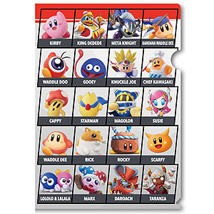 カービィのエアライダー クリアファイル