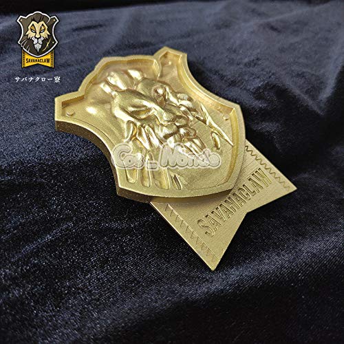 Cos Monde ツイステッドワンダーランド バッジ おもちゃ コスプレ 道具 飾り物 バッジ 飾り コレクション 腕章 コスチューム小物 (サバナクロー寮)