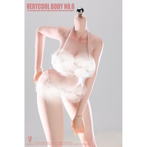 HiPlay VERYCOOL 1/6 6号素体 プラチナシームレス素体 足取れない VCD-06A ピンク肌 ボディ フィギュア 超可動