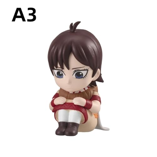 [HAOJEE]フィギュア 信 嬴政 河了貂 羌瘣 王賁 蒙恬 桓騎 楊端和 王翦 人形 塗装済み完成品 かわいい 装飾品 アニメ周辺 原作忠実 記念品 人気 日常 萌えグッズ オシャレ 誕生日 プレゼント ハロウィン クリスマス 贈り物 (A3)