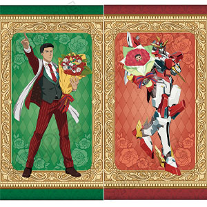 TVアニメ「勇気爆発バーンブレイバーン」 描き下ろしクリアファイルセット[お花ver.]A