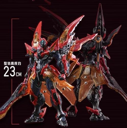 Animester 核金重构 1/10スケール 鎧 绛天戦甲 色分け済みプラモデル 組み立てキット アクションモデル 全高約22.5cm 組立キット 置物 おもちゃ プレゼント可動フィギュア