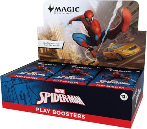 マジック:ザ・ギャザリング マーベル スパイダーマン プレイ・ブースター 英語版(BOX30パック入り)MTG トレカ ウィザーズ・オブ・ザ・コースト SPM D45240000