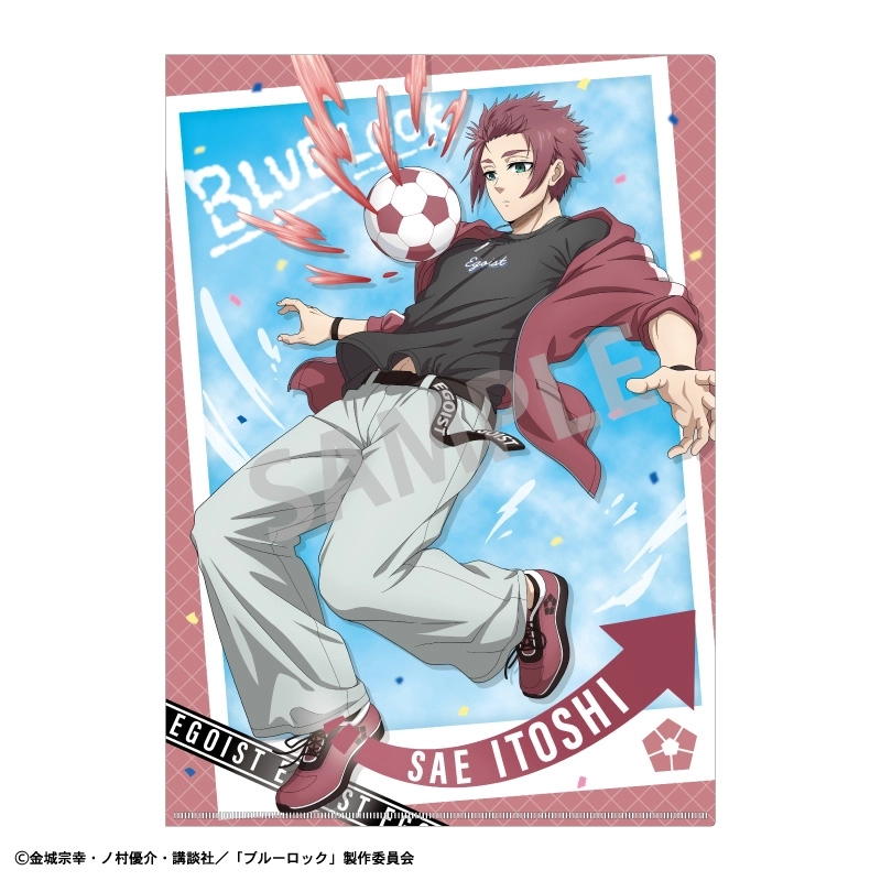 【予約2026年01月】ブルーロック A4シングルクリアファイル 糸師 冴・士道 龍聖 アクロバットサッカー カミオジャパン