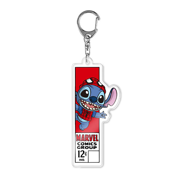 ホットトイズ・ZAKKA コスビ・キーチェーン 「マーベル|スティッチ」スティッチ/スパイダーマン[ホットトイズ]《発売済・在庫品》