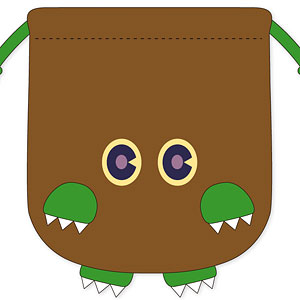 遊☆戯☆王デュエルモンスターズ モフモフ巾着 A：クリボー