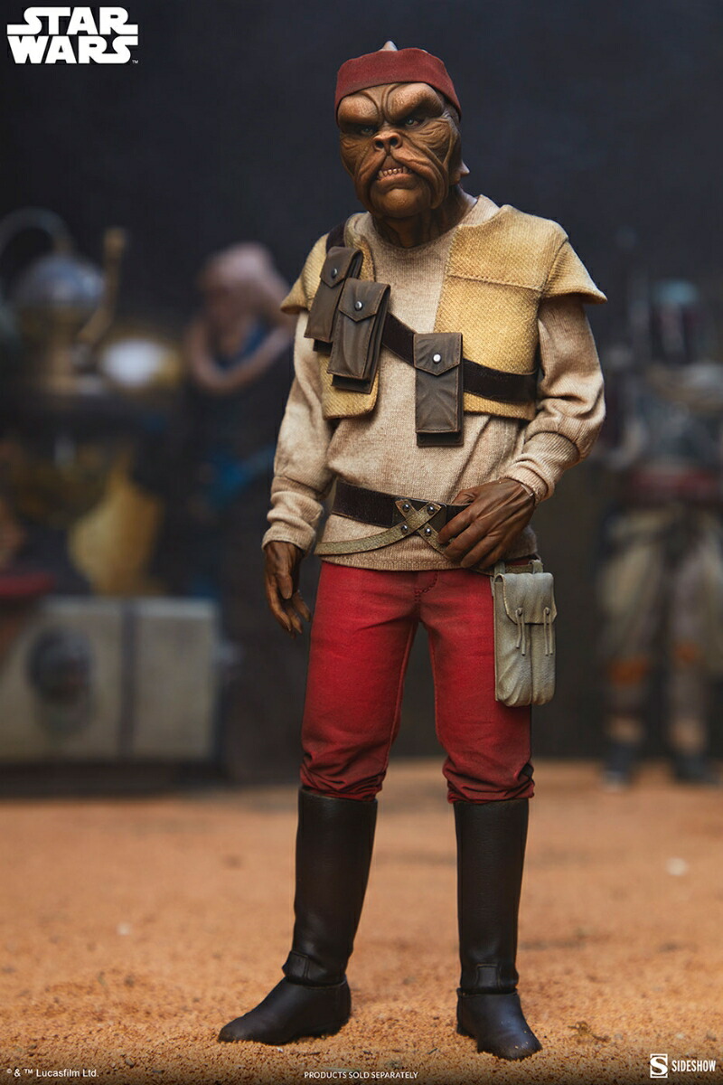 【サイドショウ】『スター・ウォーズ』 1/6スケールフィギュア 【スカム＆ヴィラニー・オブ・スター・ウォーズ】 キサーバ (可動式フィギュア)