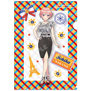 「五等分の花嫁*」グリッターA4クリアファイル 中野一花