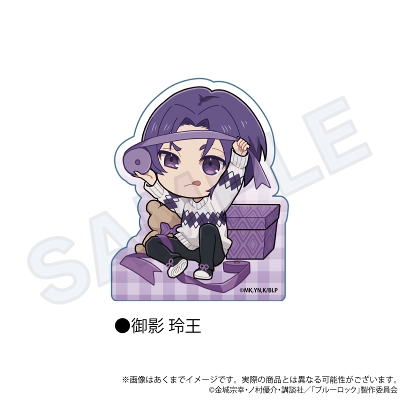【予約2026年02月】ブルーロック アクリルブロック プレゼントリボンver. 御影 玲王 Y Line