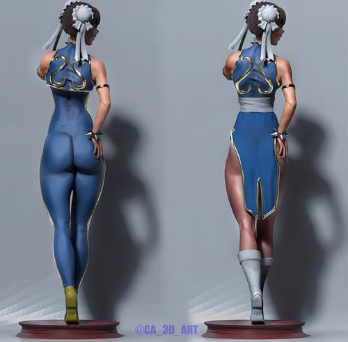 1/8 1/6スケール ガレージキット フィギュア 未塗装 ストリートファイター 春麗 (1/8（24cm）)