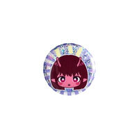 【ハピクロ！】銀河特急 ミルキー☆サブウェイ　かおかおおかお缶バッジ(全7種)