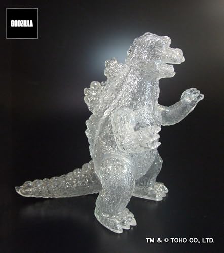 アート・ストーム (ART STORM) 復刻版ポピーグレートザウルス ゴジラ (クリアVer.) 全高:約260mm ソフトビニール製 塗装済み完成品 フィギュア