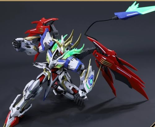 1/100スケール界神之戰 星空級 巴風特BAPHOMET 聖印光影/悪魔魅影 プラモデルキット 色分け済みプラモデル アクションモデル 合金フレーム 全高約20cm CANGTOYS組立キット 置物 おもちゃ プレゼント (HOLY.VER)