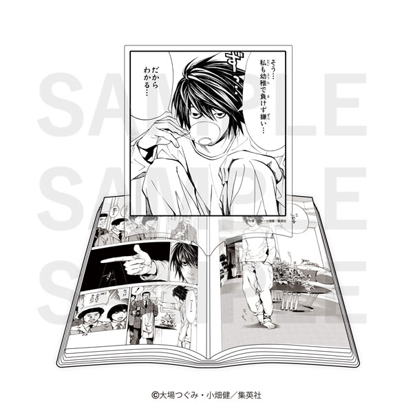 DEATH NOTE コミック型アクリルスタンド L