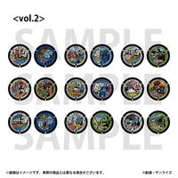 「ガンダムマンホールプロジェクト」 トレーディングミニステッカーvol.2【全18種・ランダム18枚入】