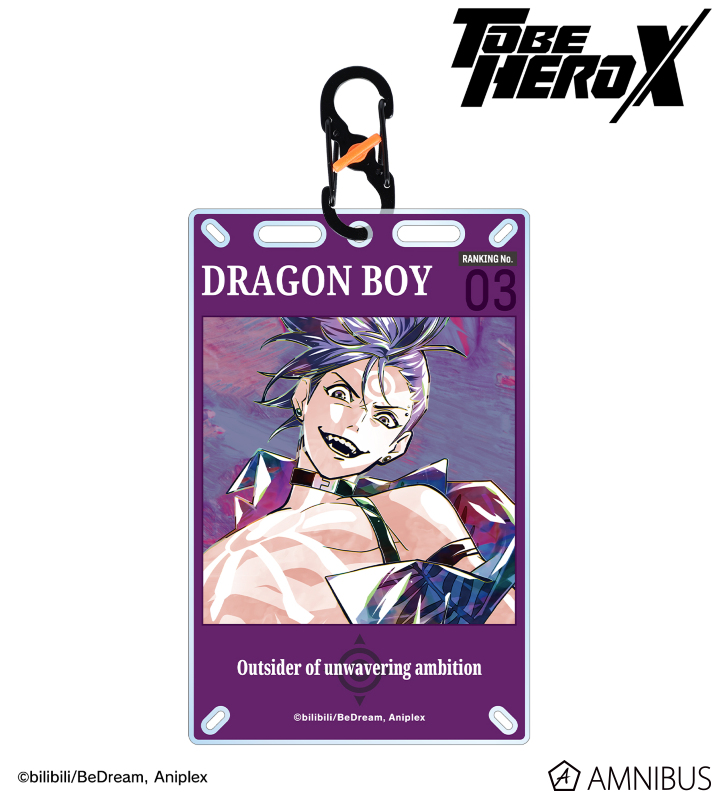 梁龍 Ani-Art カラビナ付きカード型アクリルキーホルダー