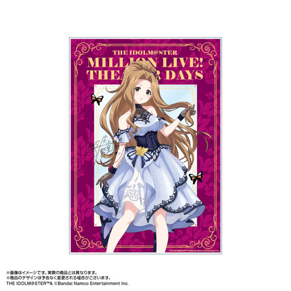 【限定販売】アイドルマスター ミリオンライブ！ アクリルアート 二階堂千鶴 モルフォ・パレシア ver.[あみあみ]《１１月予約》
