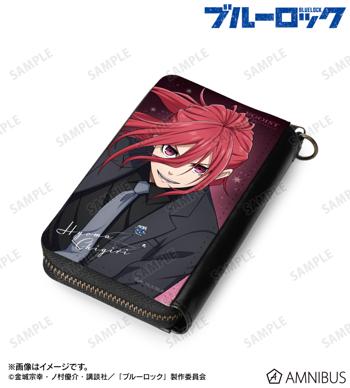 描き下ろし 千切 豹馬 スーツモデルver. カードポケット付きミニ財布