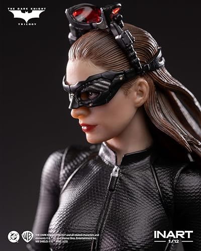 キャットウーマン（ダークナイトライジング）1/12スケール アクションフィギュア PVC&ABS製 塗装済み 完成品可動フィギュア