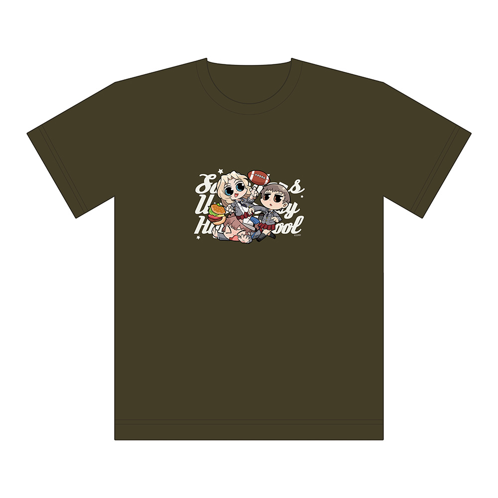 ガールズ&パンツァー 最終章_Lサイズ_Tシャツ(サンダース大学付属高校)