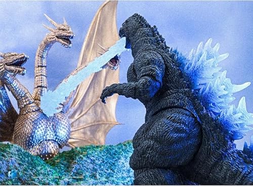 SYXLCYGJ HIYATOYS Exquisite Basicクシリーズ ゴジラVSコング2 パーソナライズ ゴジラ対キングギドラ(1991年) 可動式ドールモデル