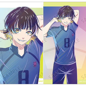 TVアニメ『ブルーロック』 描き下ろし 蜂楽廻 試合前の準備中ver. Ani-Art clear label ブロマイド2枚セット