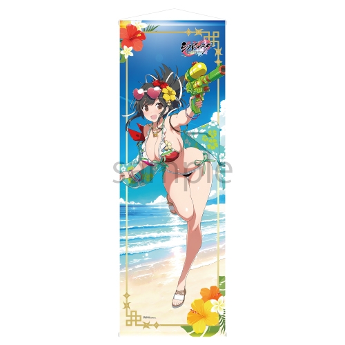 シノビマスター 閃乱カグラ NEW LINK 飛鳥 画集描き下ろし水着Ver. 等身大タペストリー【催事商品】