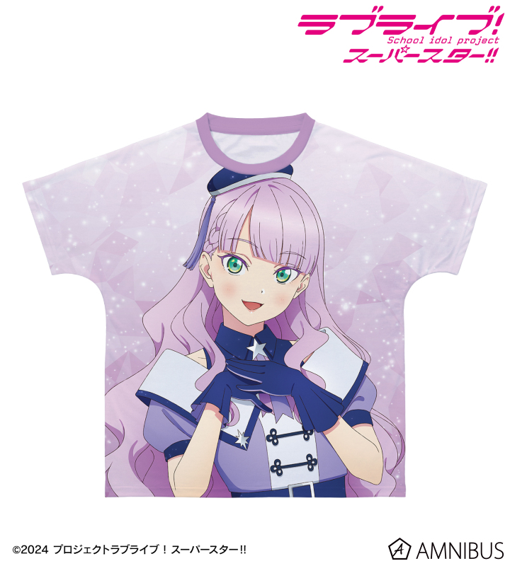 描き下ろし ウィーン・マルガレーテ スーパースター!!ver. フルグラフィックTシャツ
