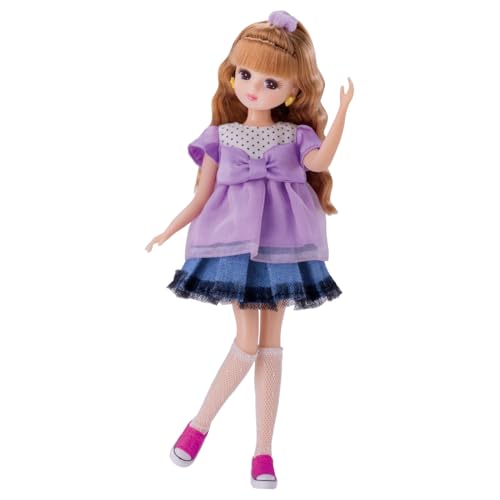 タカラトミー(TAKARA TOMY) リカちゃん ドール LD-04 エブリデースタイルリカちゃん 着せ替え おままごと おもちゃ 3歳以上