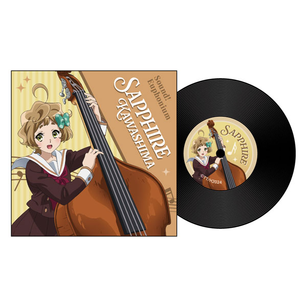 『最終楽章 響け!ユーフォニアム』 レコード風コースター 川島緑輝