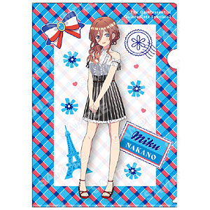 「五等分の花嫁*」グリッターA4クリアファイル 中野三玖