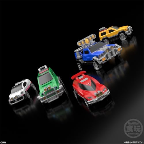 SMP [SHOKUGAN MODELING PROJECT] 激走合体 RVロボ BOX 食玩