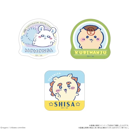 バンダイ(BANDAI) ちいかわ ダイカットステッカー付きグミ 4 12個入BOX (食玩) グミ