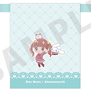 ちゃおヒロインズ×サンリオキャラクターズ 巾着 大根ねね×シナモロール