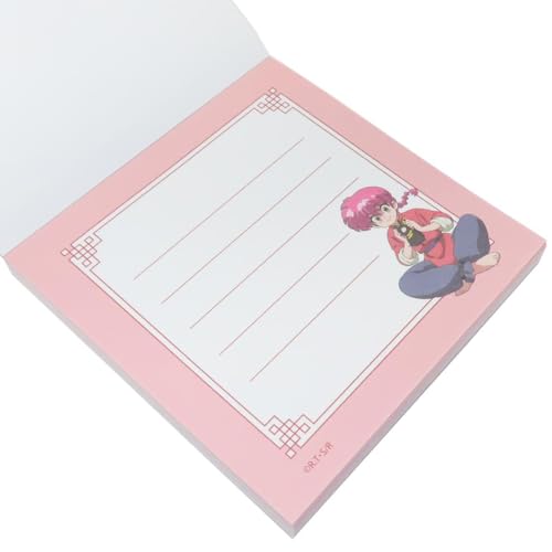 らんま1/2[メモ帳]メモパッド スクエア/らんま&あかね&シャンプー 高橋留美子